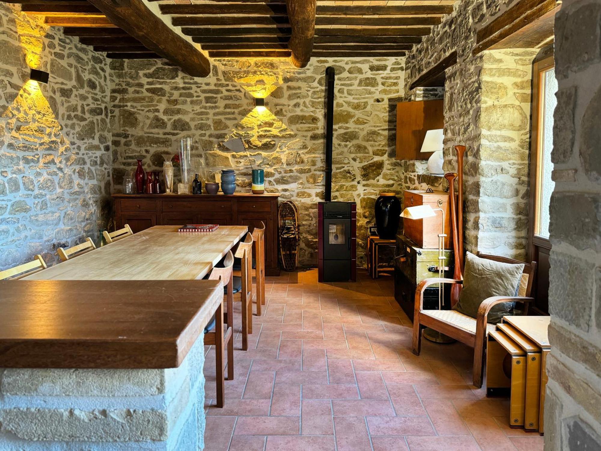 Bio Agriturismo Il Vigno Caprese Michelangelo Экстерьер фото