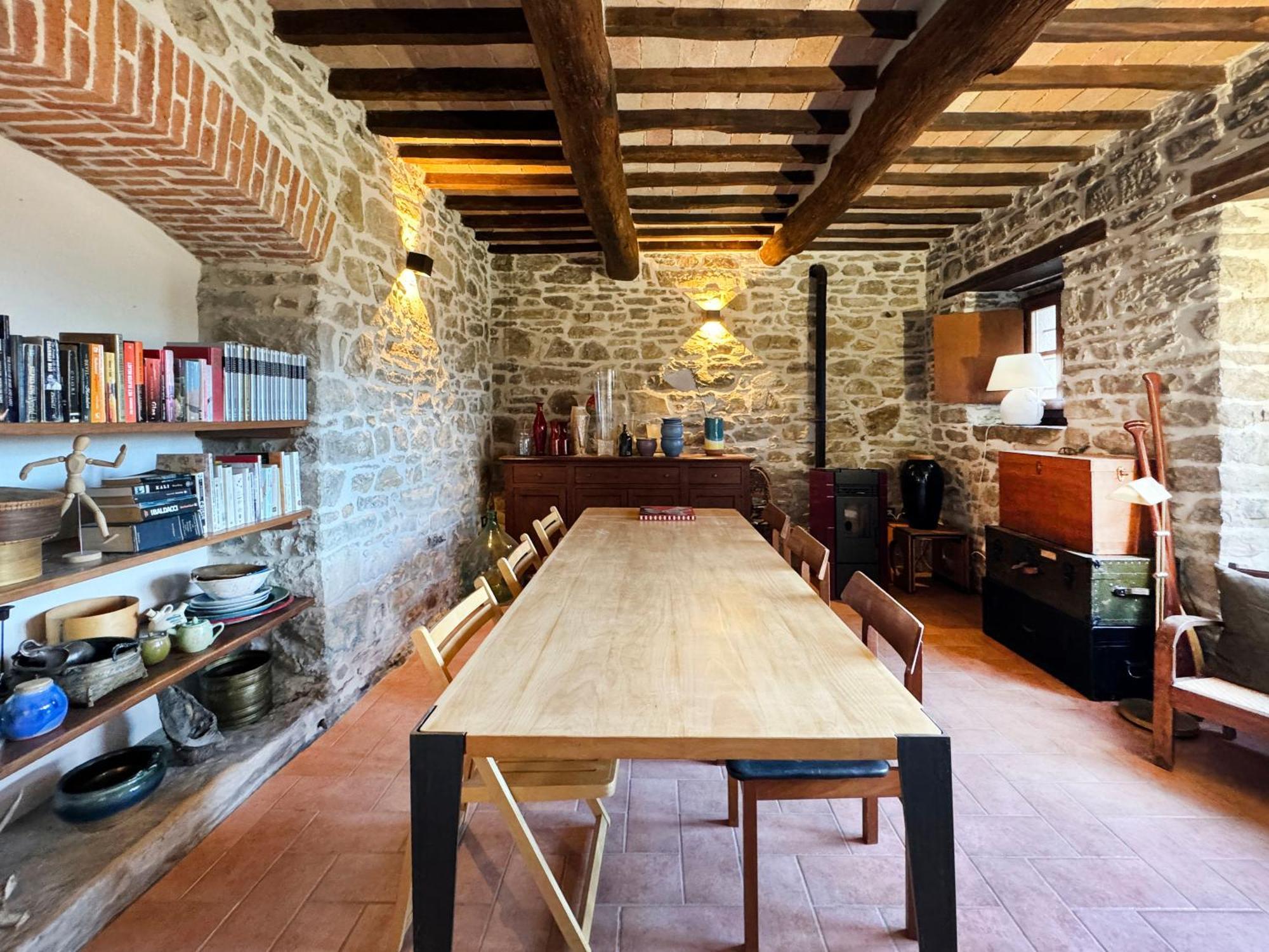 Bio Agriturismo Il Vigno Caprese Michelangelo Экстерьер фото